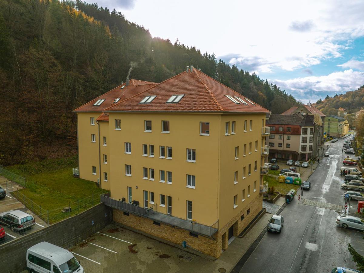 Apartman Claudia - Rezidence K Lanovce Jáchymov Eksteriør billede